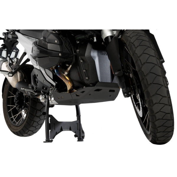 Puig Puig aluminium belly pan | black | bmw r 1300 gs 2023>current